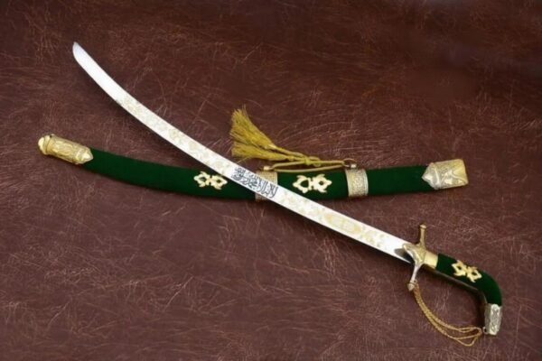 Royal Shahi Talwar,Sword With Engraved Beatiful Scabbard Gift For Him