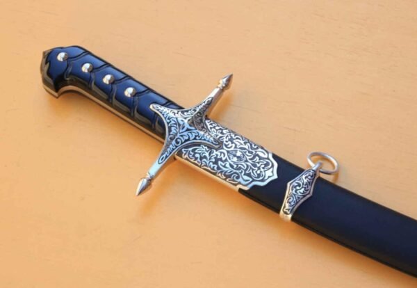 Handmade karabela sabre with a guard, Ottoman Sword With Scabbard Gift For Him Replica