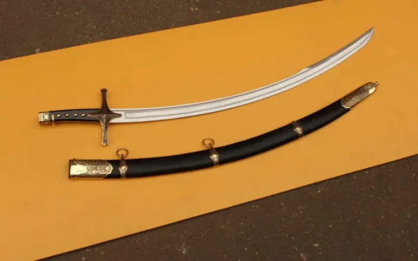 Handmade Karabela Sword, Ottoman Sword With Scabbard Replica Gift For Him