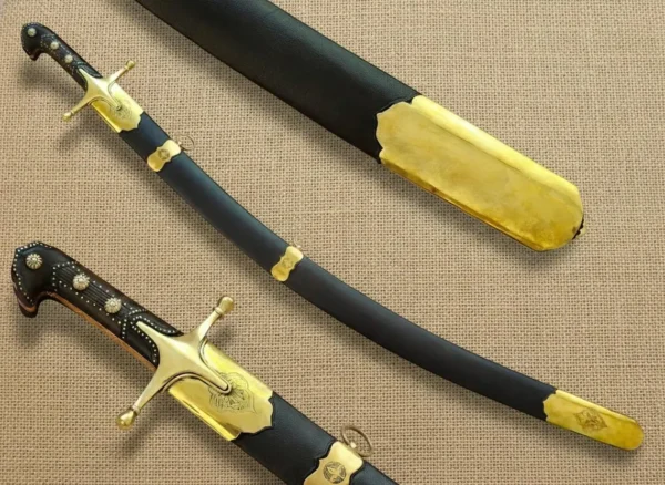 Handmade Karabela Sword, Kilij, Ottoman Sabre With Scabbard Gift For Boyfriend